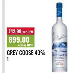 GREY GOOSE 40% 1l