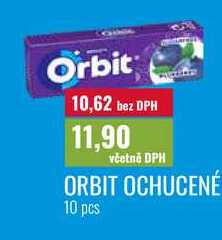 ORBIT OCHUCENÉ 10 pcs