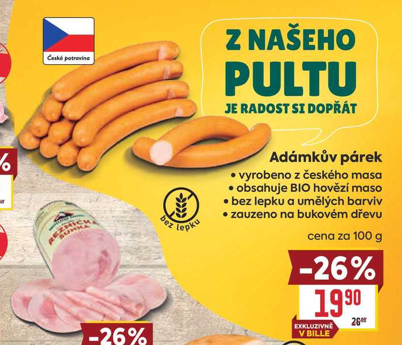 Adámkův párek 100g