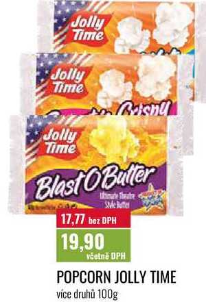 POPCORN JOLLY TIME 100g