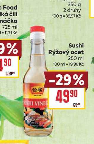 Sushi Rýžový ocet 250 ml 