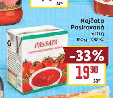 Rajčata Pasírovaná 500 g 