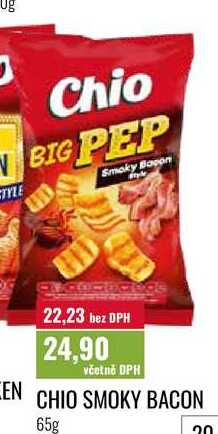 CHIO SMOKY BACON 65g