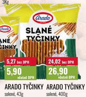 ARADO TYČINKY 400g