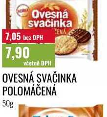 OVESNÁ SVAČINKA POLOMÁČENÁ 50g 