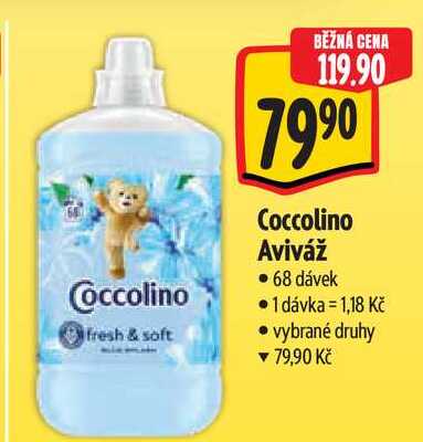  Coccolino Aviváž  68 dávek 
