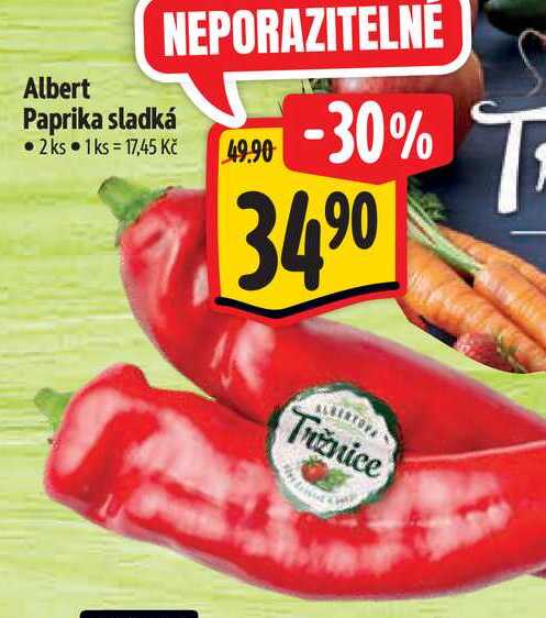 Albert Paprika sladká 2 ks