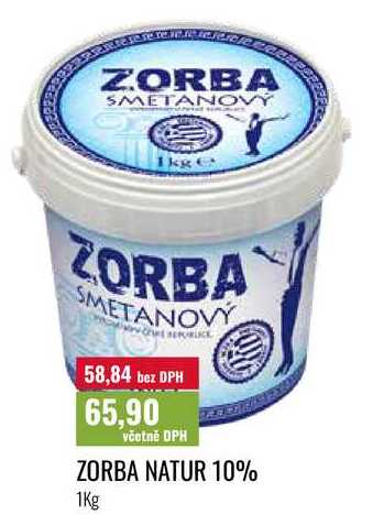 ZORBA NATUR 10% 1Kg 