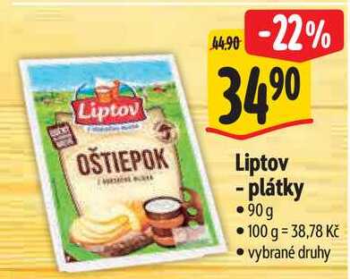   Liptov - plátky 90g  