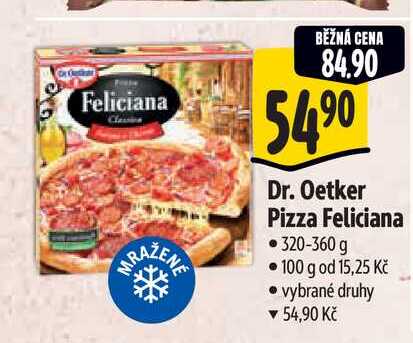   Dr. Oetker Pizza Feliciana 320-360 g  