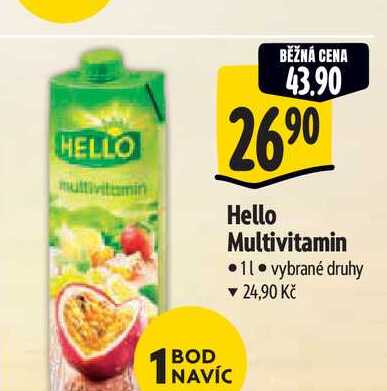 Hello Multivitamin 1 l