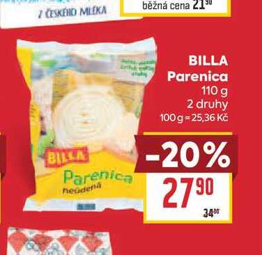 BILLA Parenica 110 g 