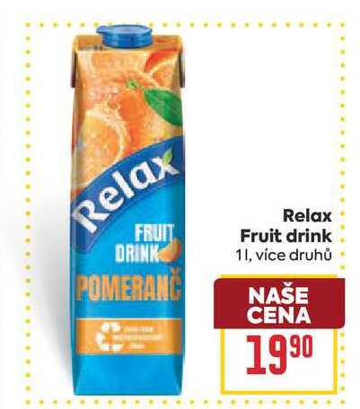 Relax Fruit drink 1l