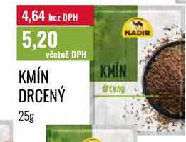 KMÍN DRCENÝ 25g