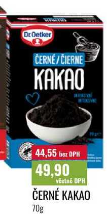 ČERNÉ KAKAO 70g 