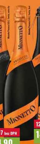 Mionetto Prosecco D.O.C. Treviso, brut 0,75l