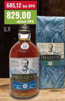 PRESIDENTE 0,7l
