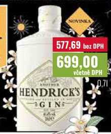 HENDRICK'S GIN 0,7l