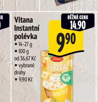   Vitana Instantní polévka 14-27 g 