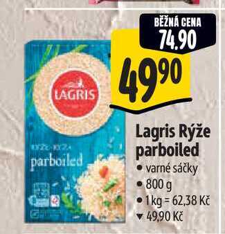 Lagris Rýže parboiled 800 g