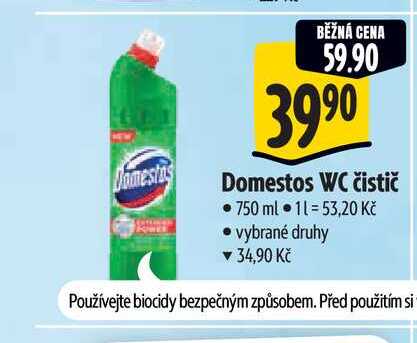   Domestos WC čistič 750 ml 
