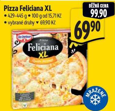 Pizza Feliciana XL, 429-445 g