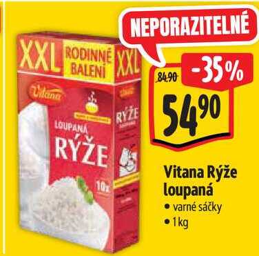 Vitana Rýže loupaná, 1 kg