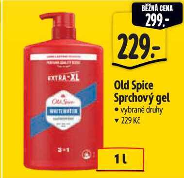 Old Spice Sprchový gel, 1 l