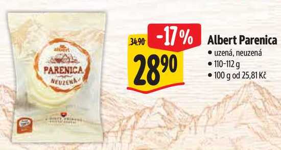 Albert Parenica, 110-112 g 