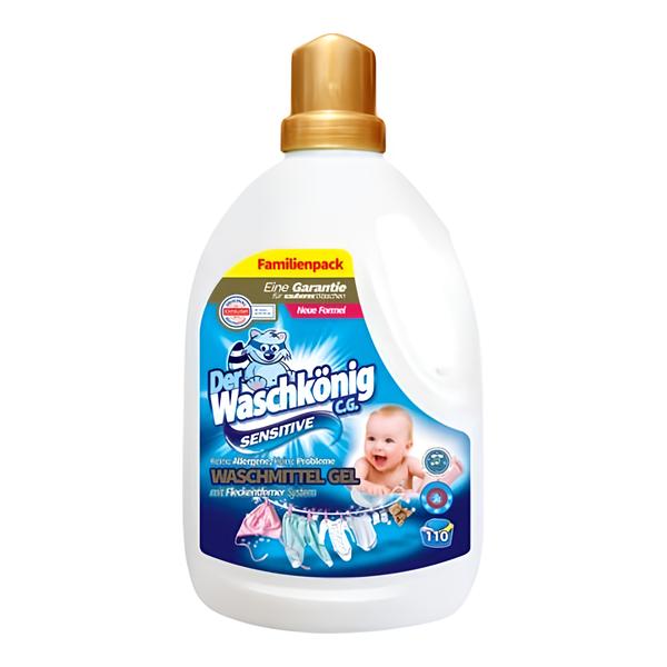 WaschKönig Sensitive Prací gel pro citlivou pokožku 3,305l