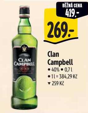 Clan Campbell, 0,7 l