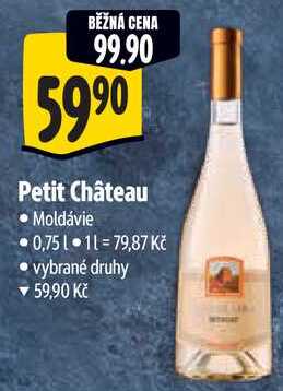 Petit Château, 0,75 l