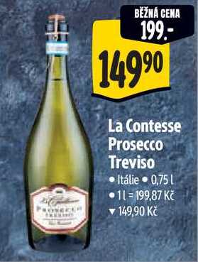 La Contesse Prosecco Treviso, 0,75 l