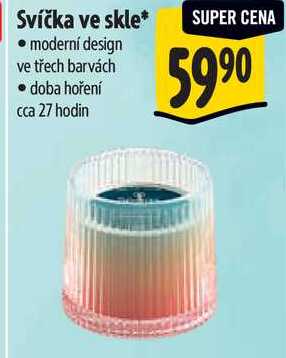 Svíčka ve skle* 