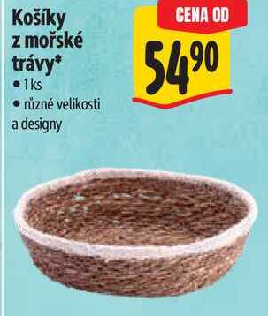 Košíky z mořské trávy