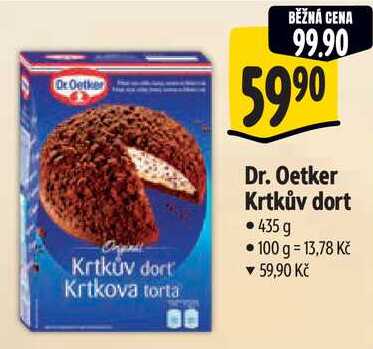 Dr. Oetker Krtkův dort, 435 g