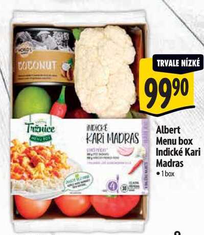 Albert Menu box Indické Kari Madras