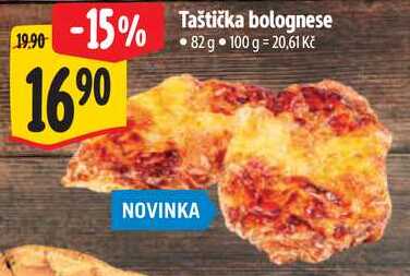 Taštička bolognese, 82 g