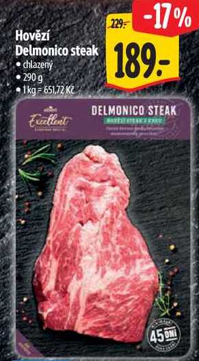 Hovězí Delmonico steak, 290 g