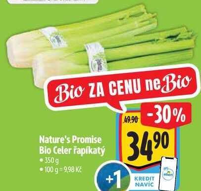 Nature's Promise Bio Celer řapíkatý, 350 g