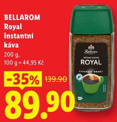 BELLAROM Royal instantní káva, 200 g