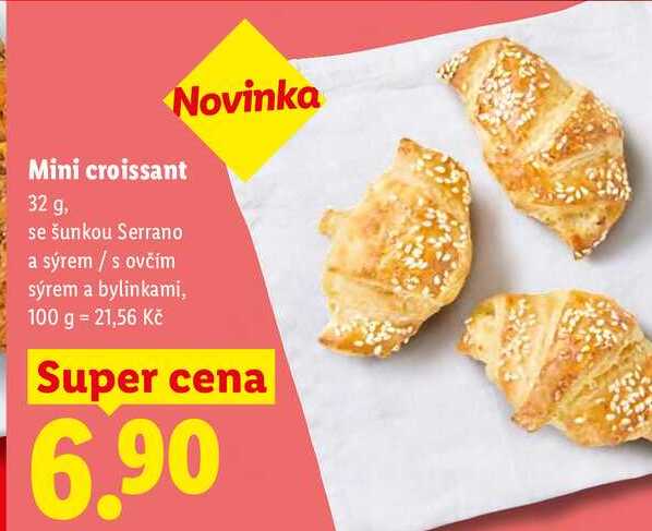 Mini croissant, 32 g