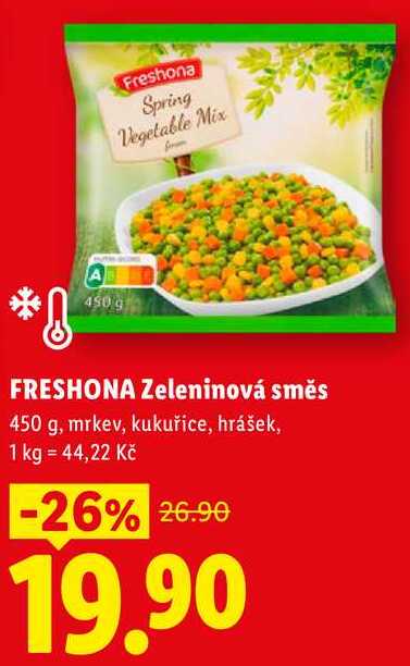 FRESHONA Zeleninová směs, 450 g