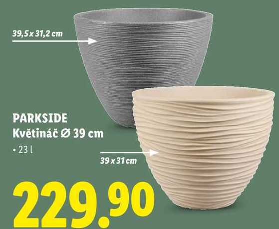 PARKSIDE Květináč pr. 39 cm 