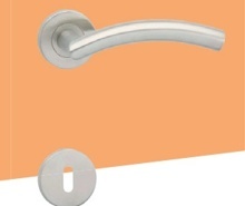 COBRA ROZETOVÉ DVEŘNÍ KOVÁNÍ PAOLA-R III BB NEREZ