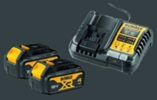 Sada 2x baterie s nabíječkou, DCB1104M2, 2 x 4.0 Ah