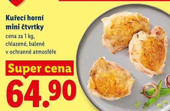 Kuřecí horní mini čtvrtky, cena za 1 kg