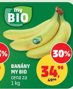 BANÁNY MY BIO, 1 kg 