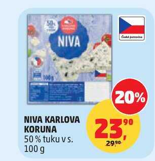 NIVA KARLOVA KORUNA, 100 g