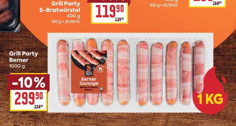 Grill Party Berner 1000 g